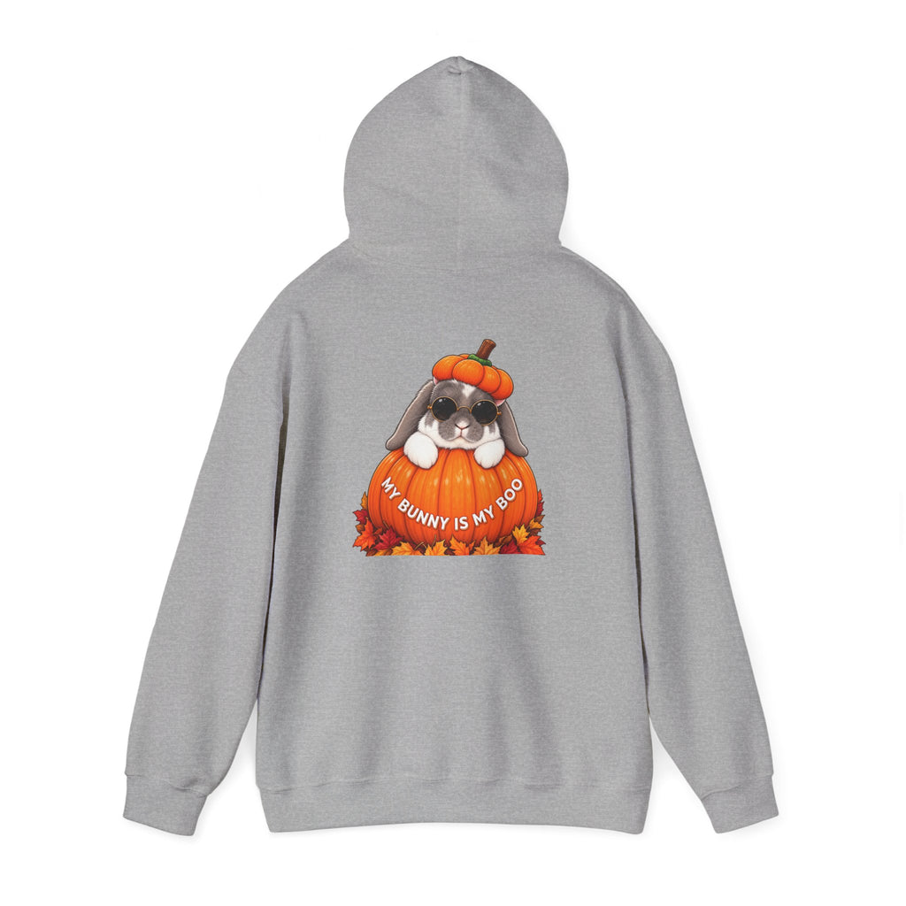 My Bunny Is My Boo™ Halloween Rabbit Hoodie | Fall Bunny Lover Sweatshirt