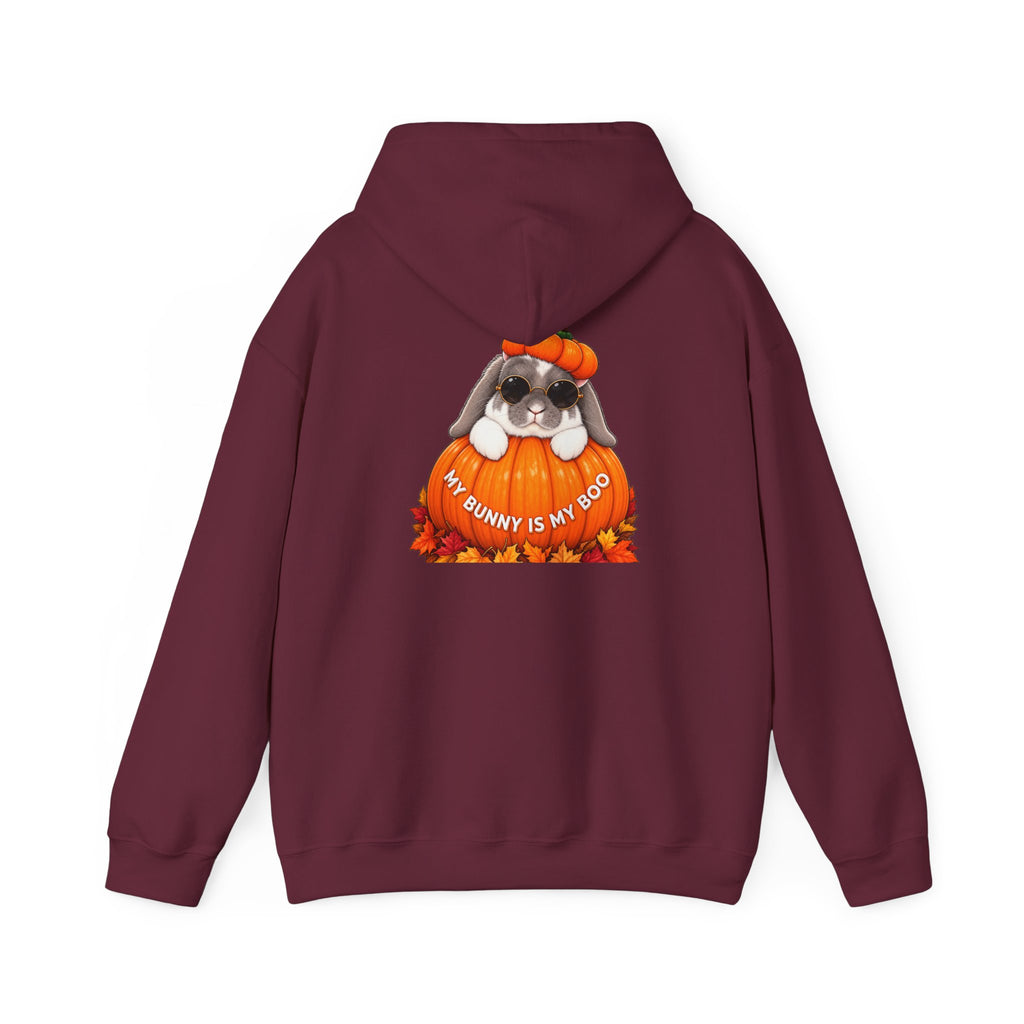 My Bunny Is My Boo™ Halloween Rabbit Hoodie | Fall Bunny Lover Sweatshirt