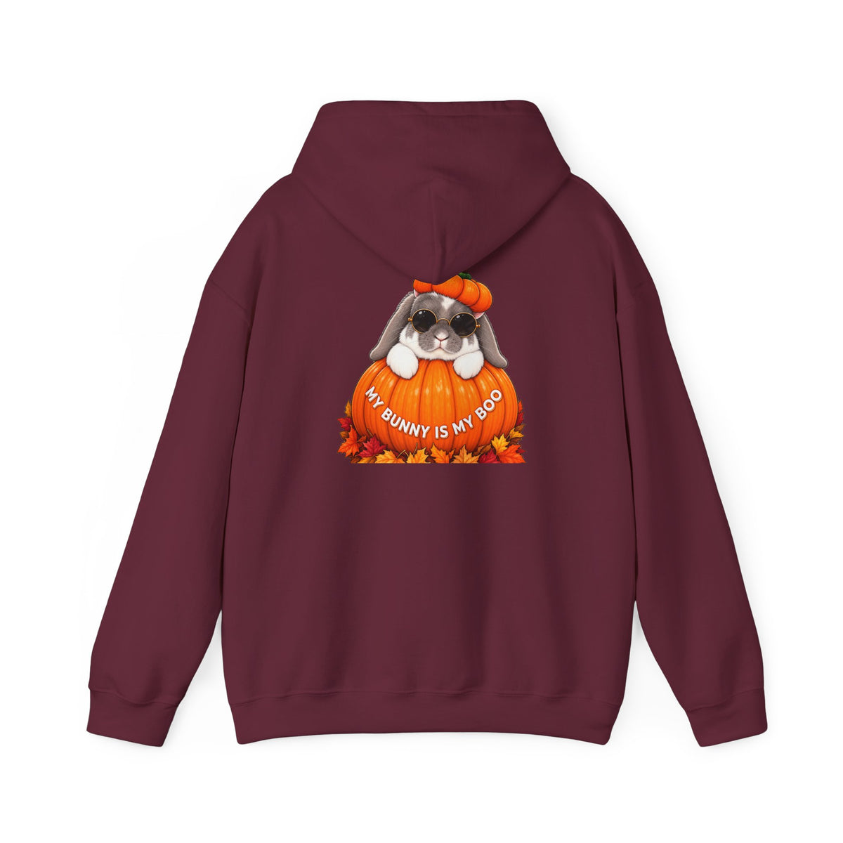 My Bunny Is My Boo™ Halloween Rabbit Hoodie | Fall Bunny Lover Sweatshirt