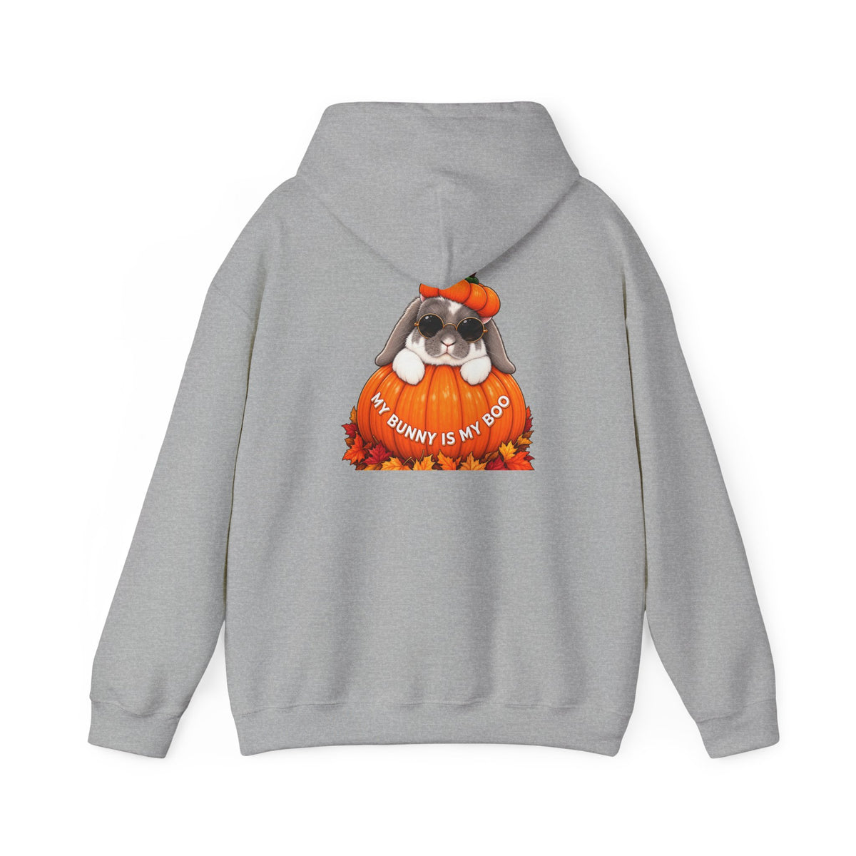 My Bunny Is My Boo™ Halloween Rabbit Hoodie | Fall Bunny Lover Sweatshirt