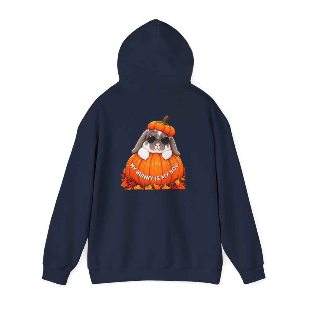 My Bunny Is My Boo™ Halloween Rabbit Hoodie | Fall Bunny Lover Sweatshirt
