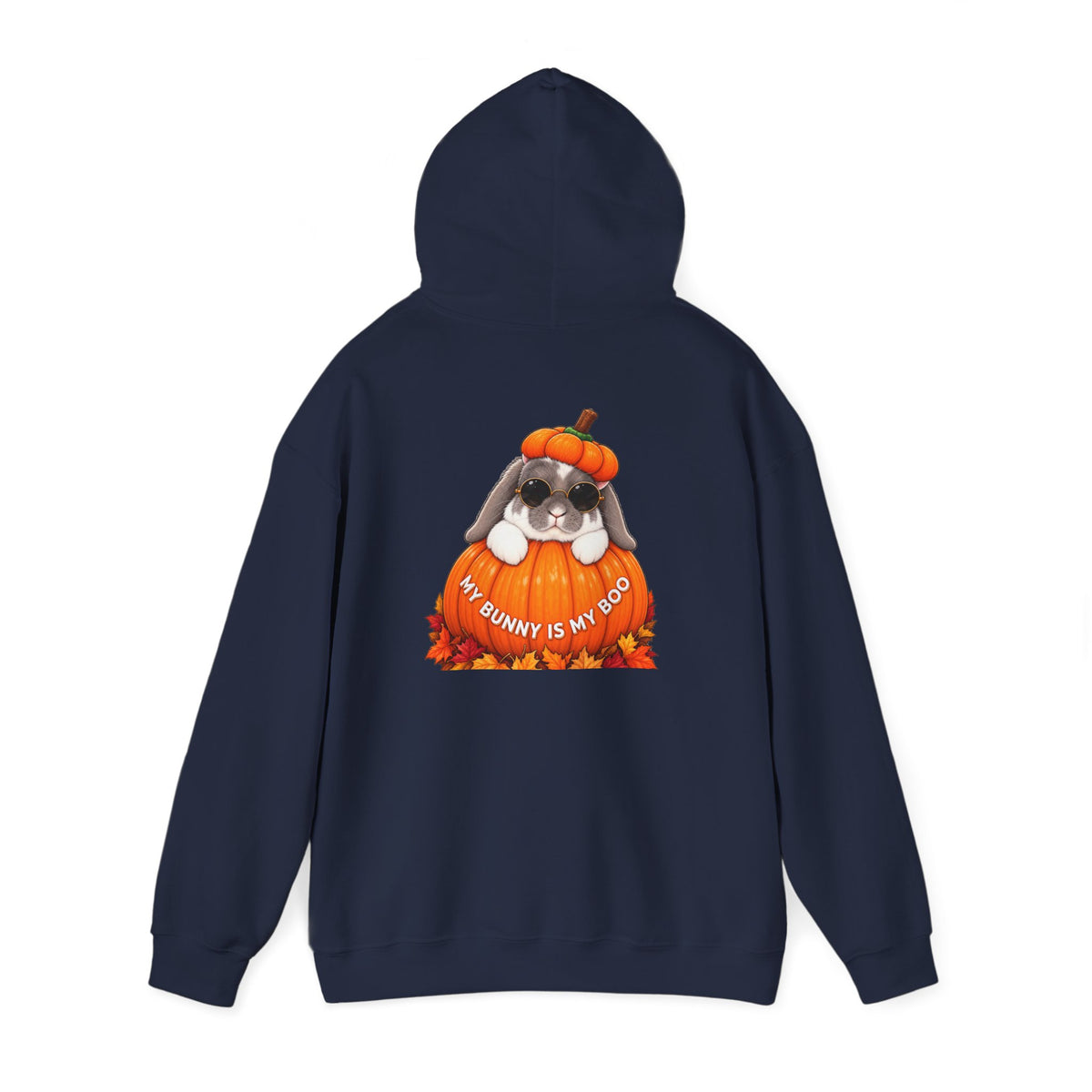 My Bunny Is My Boo™ Halloween Rabbit Hoodie | Fall Bunny Lover Sweatshirt
