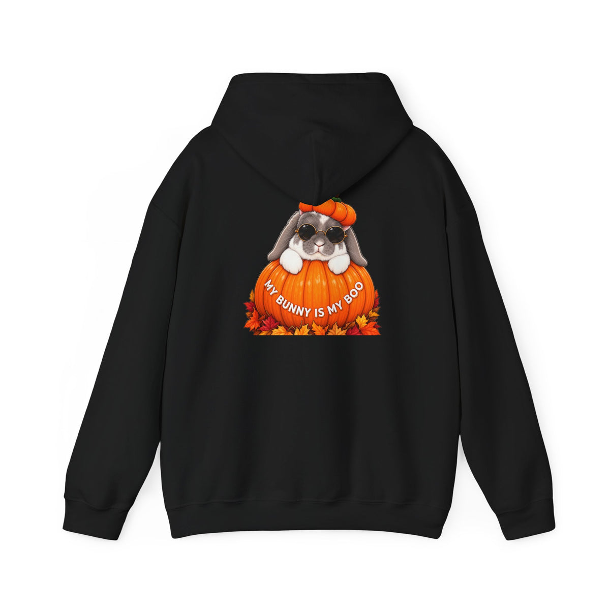 My Bunny Is My Boo™ Halloween Rabbit Hoodie | Fall Bunny Lover Sweatshirt
