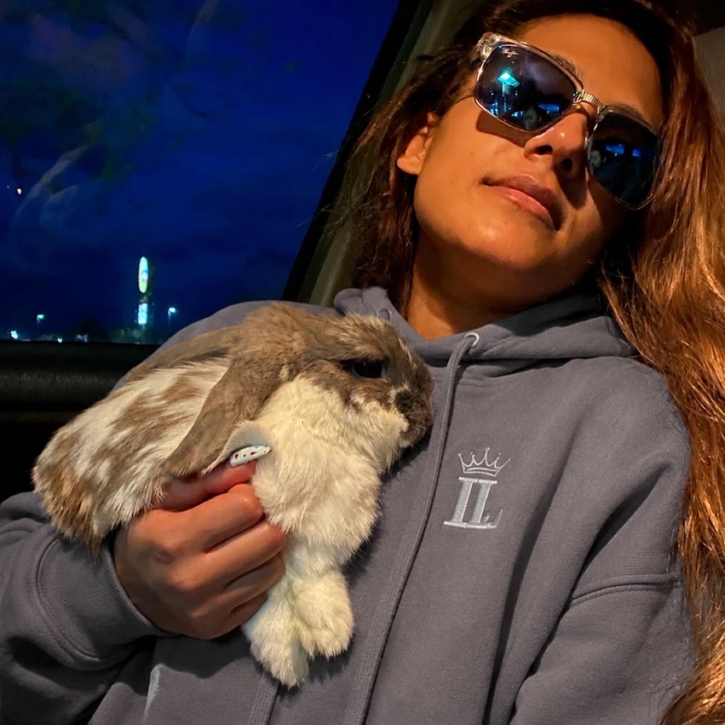 Lem's Logo Crop Hoodie