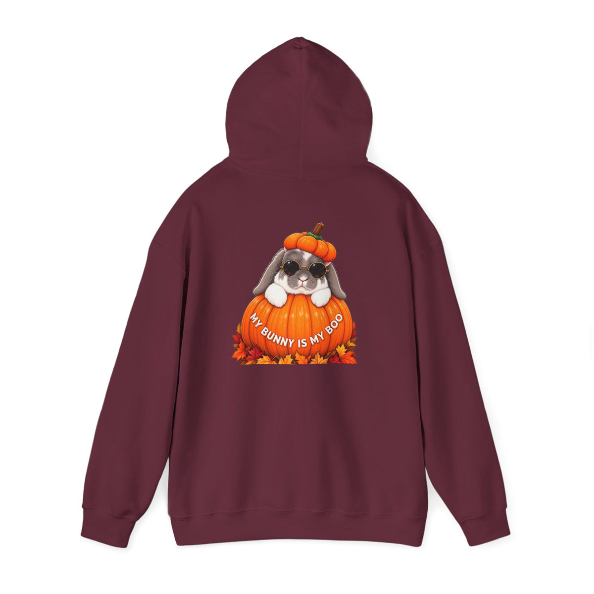 My Bunny Is My Boo™ Halloween Rabbit Hoodie | Fall Bunny Lover Sweatshirt
