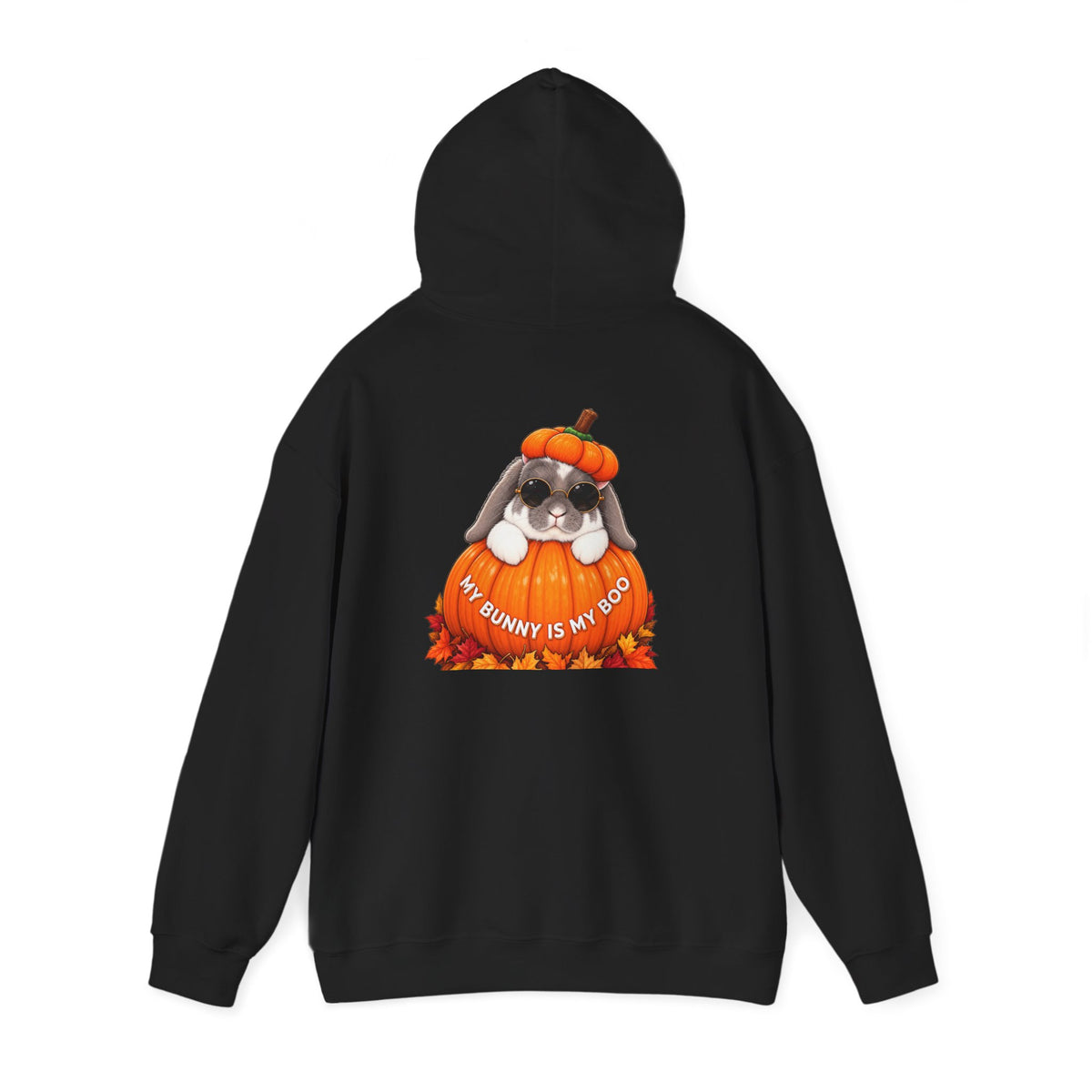 My Bunny Is My Boo™ Halloween Rabbit Hoodie | Fall Bunny Lover Sweatshirt