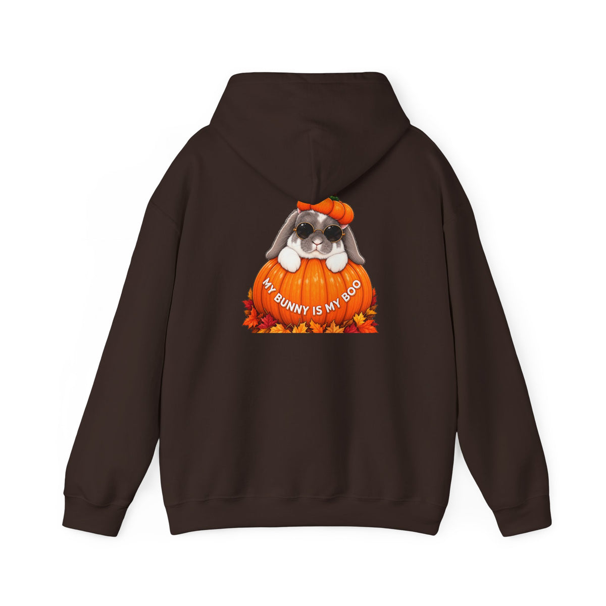 My Bunny Is My Boo™ Halloween Rabbit Hoodie | Fall Bunny Lover Sweatshirt
