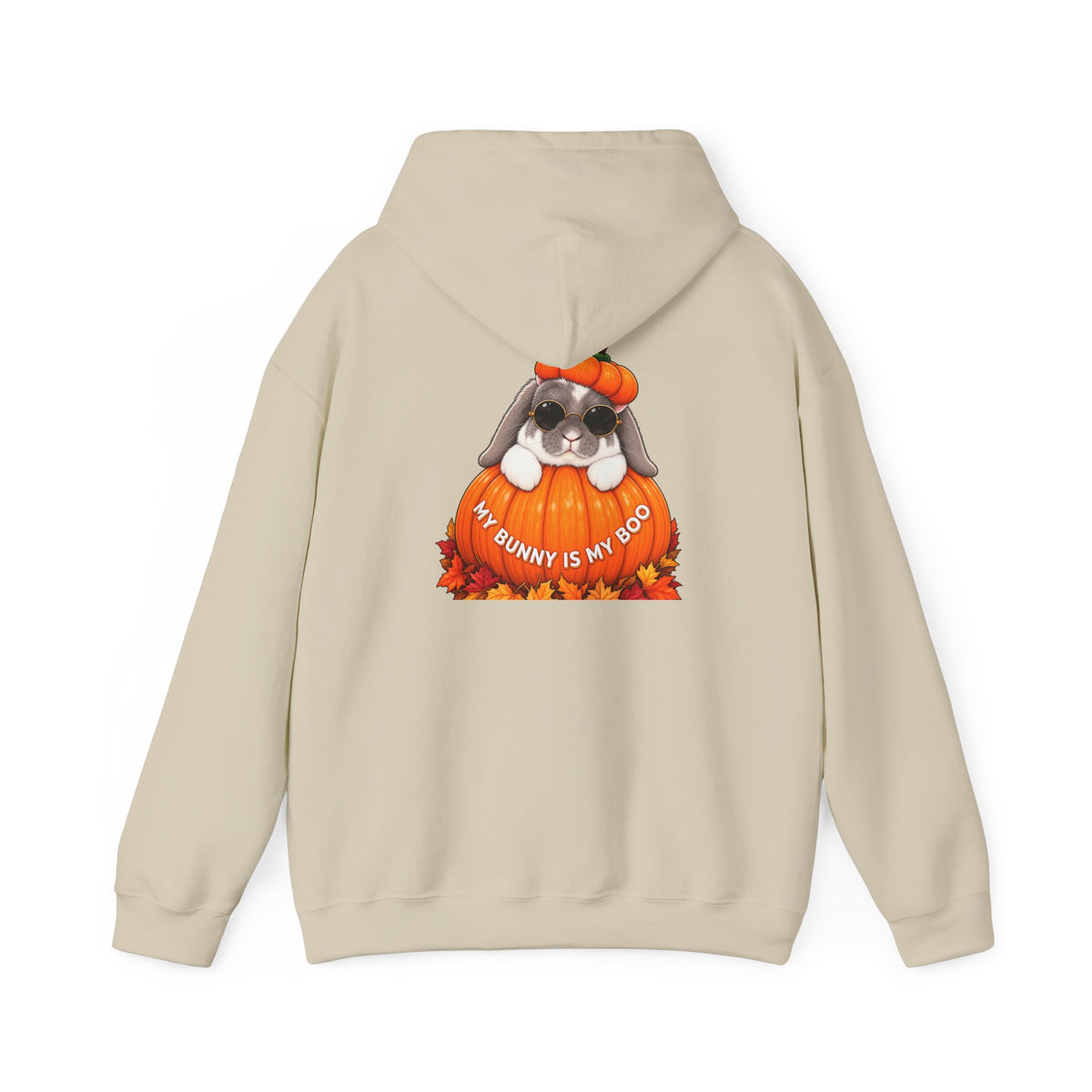 My Bunny Is My Boo™ Halloween Rabbit Hoodie | Fall Bunny Lover Sweatshirt