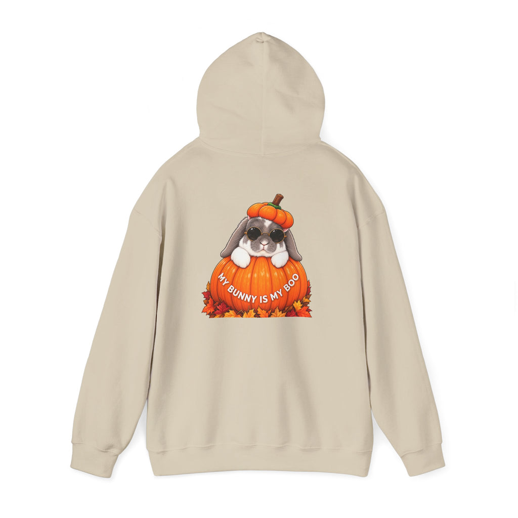 My Bunny Is My Boo™ Halloween Rabbit Hoodie | Fall Bunny Lover Sweatshirt
