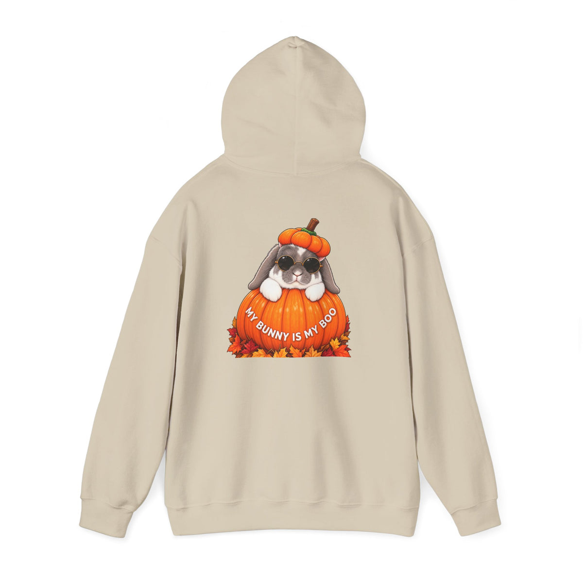 My Bunny Is My Boo™ Halloween Rabbit Hoodie | Fall Bunny Lover Sweatshirt