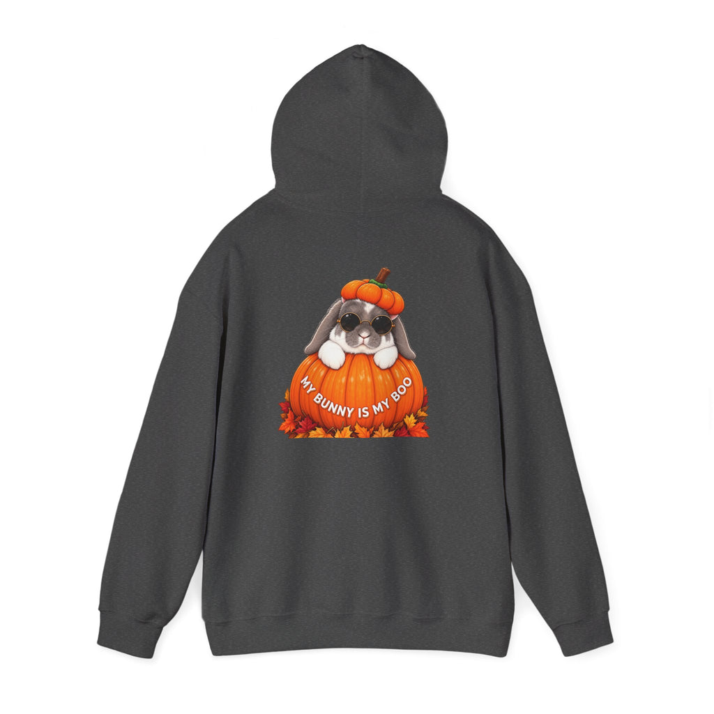 My Bunny Is My Boo™ Halloween Rabbit Hoodie | Fall Bunny Lover Sweatshirt